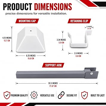 Safety Prop Arm Kit for Dump Bed System