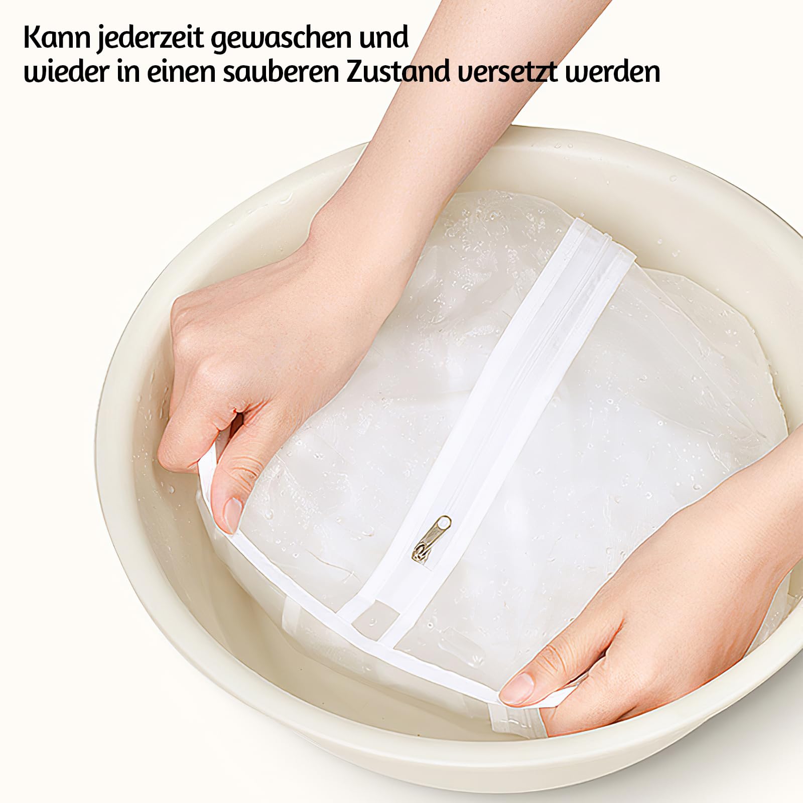 Funda Antipolvo Transparente Para Ropa, Set X 5 Unid - Transparente