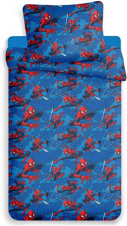 Jogo de Cama 2 peças Toque de Seda - Infantil - Homem Aranha