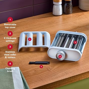 KitchenAid 3-in-1 Pasta Attachment for KitchenAid Stand Mixers, KSM3PPA