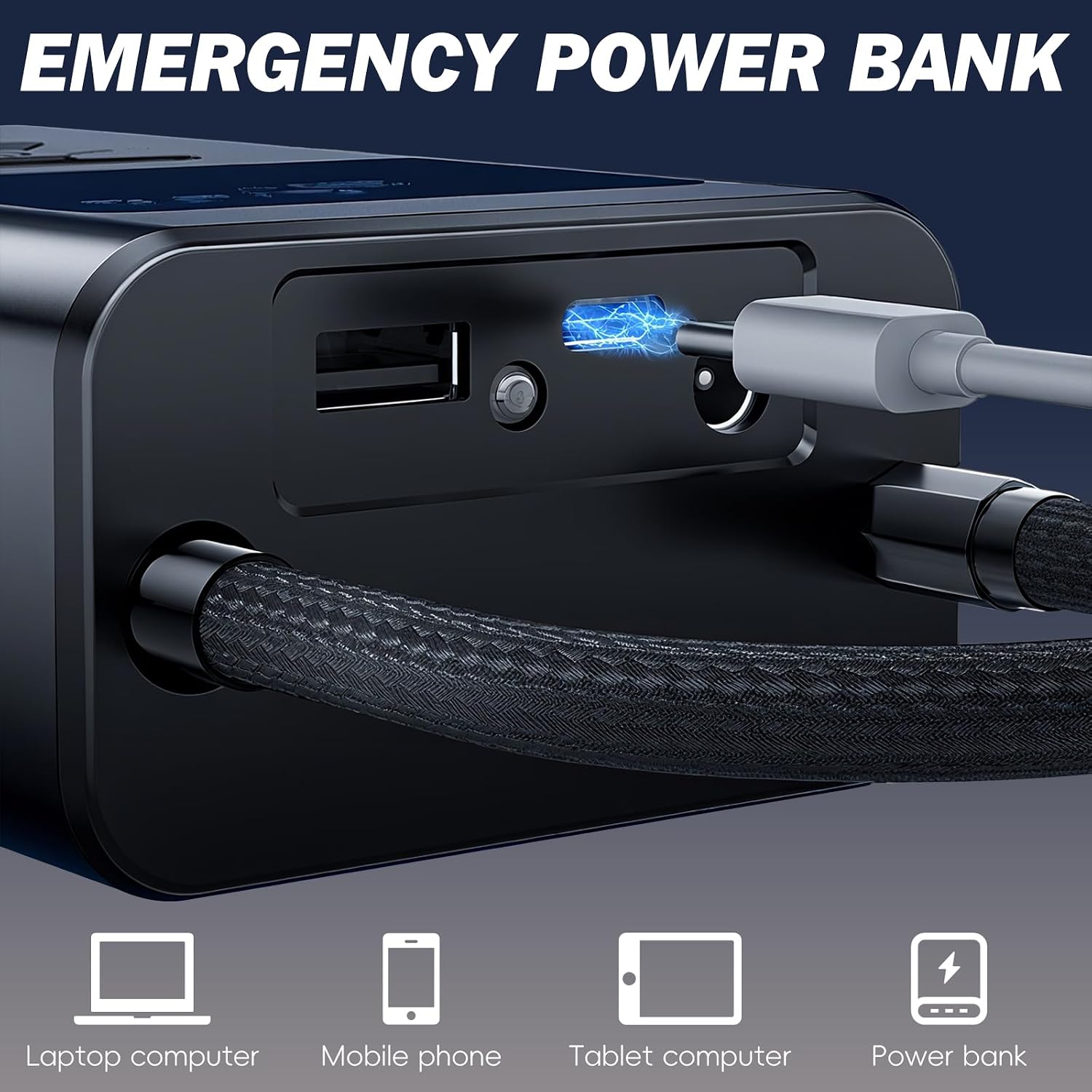 Tire Inflator Portable Air Compressor, 150PSI Pocket Car Tire Pump Electric Auto-Stop Bike Tire Pump With Led Light And Digital Pressure Gauge For Motorcycle, Auto, Ball, Bicycle