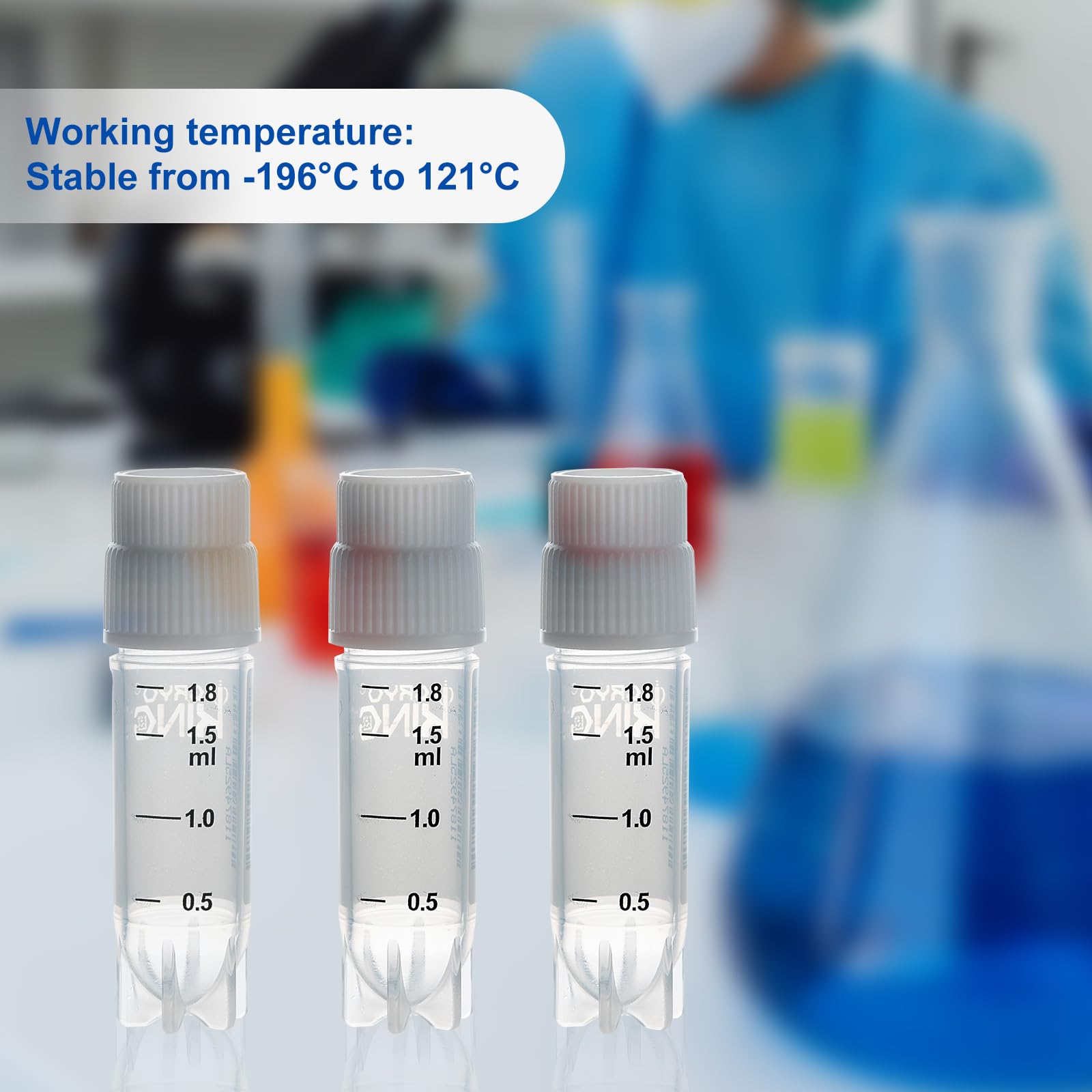25 Pezzi Provette In Plastica Da 2,0 Ml Per Crioconservazione E Congelamento Con Codice A Barre E Tappo A Vite Per Laboratorio