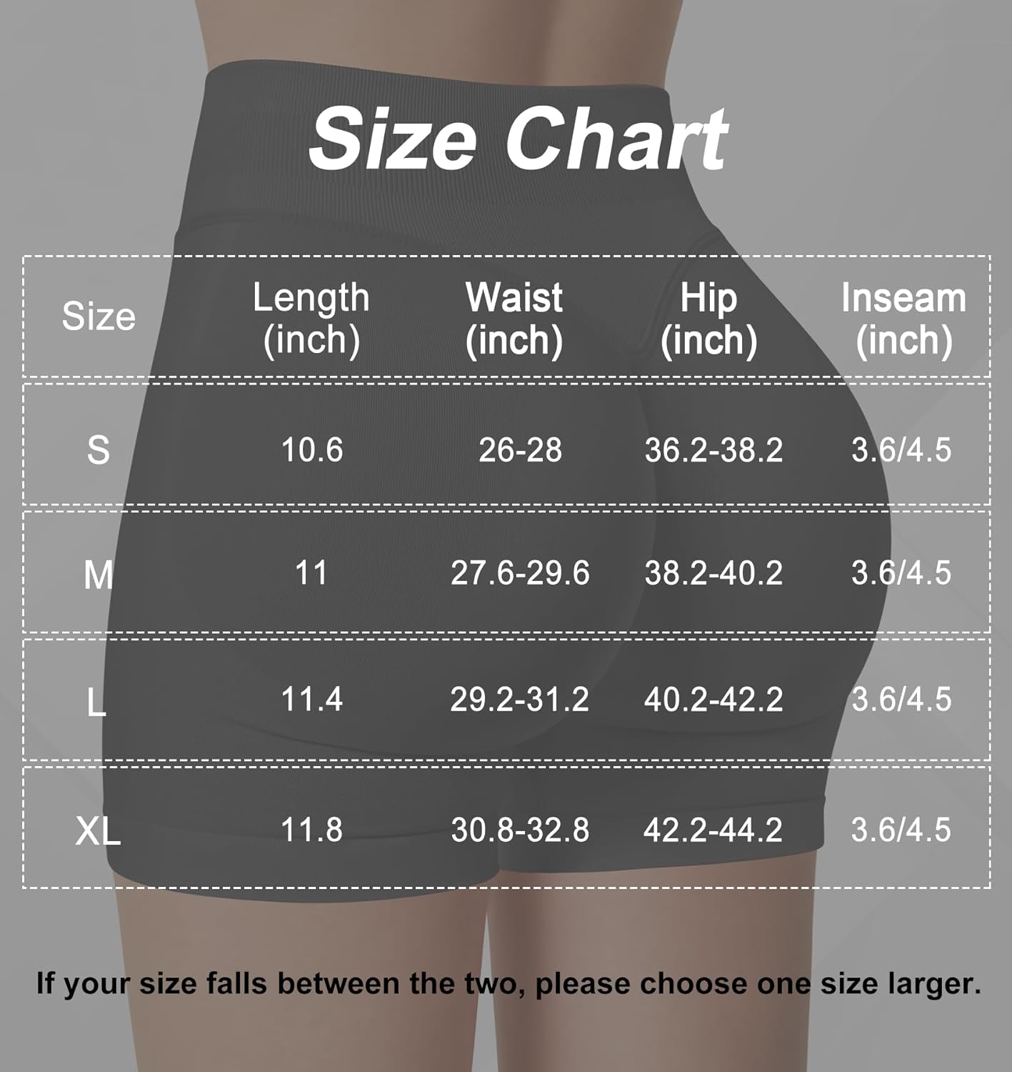 Women's Workout Impact Shorts 3.6" /4.5" Scrunch Butt Lifting Gym Shorts Yoga Running Biker - Image 4