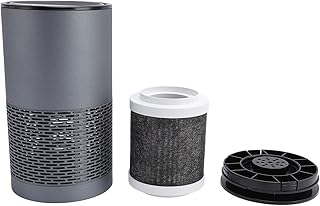 Wakects Purificador de Aire Portátil, Purificador de Aire para Coche, Elimina el Polen del Polvo con Cable USB para el Hogar