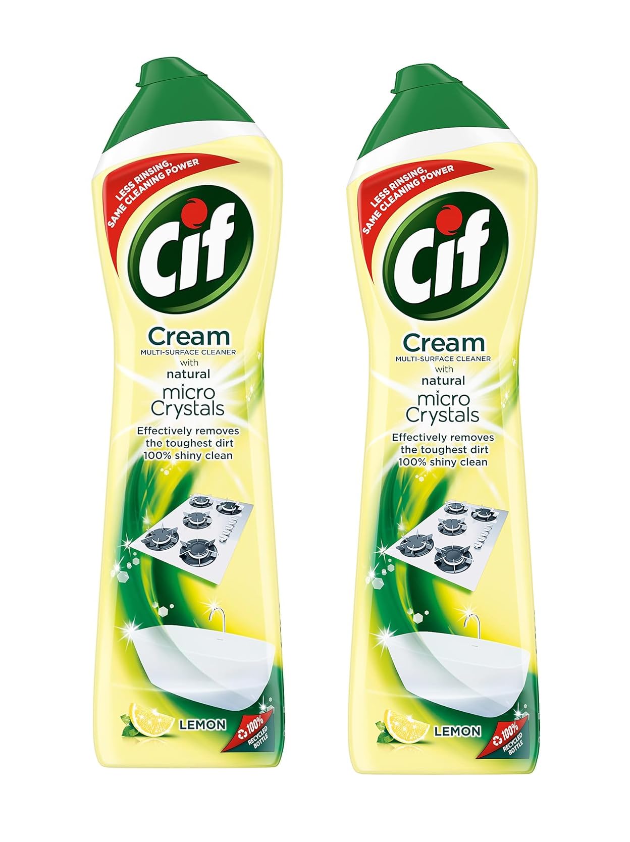 Cif Cream 660ml Lemon Pack of 2