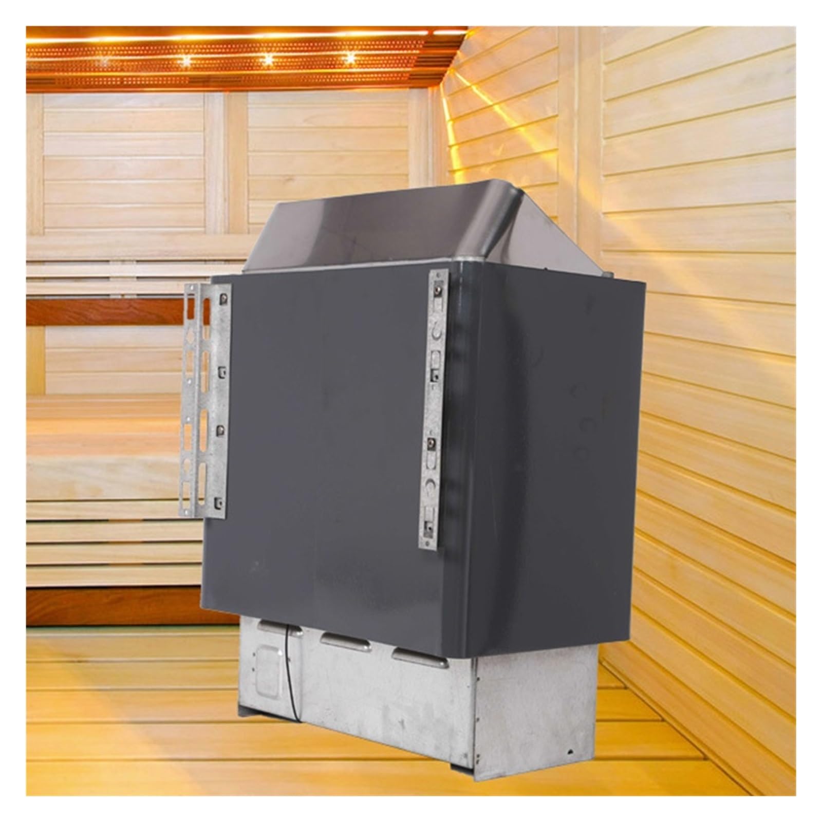 3/4,5/6/9KW Piec Do Sauny Generator Pary Prysznica Podgrzewacz Ze Stali Nierdzewnej Suchy Domowy Grzewczy Relaks W Domu(3kw 380v)