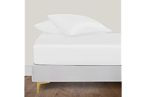LINENWALAS Fitted Sheet: Indulge in the Luxurious Comfort of Rayon from Bamboo