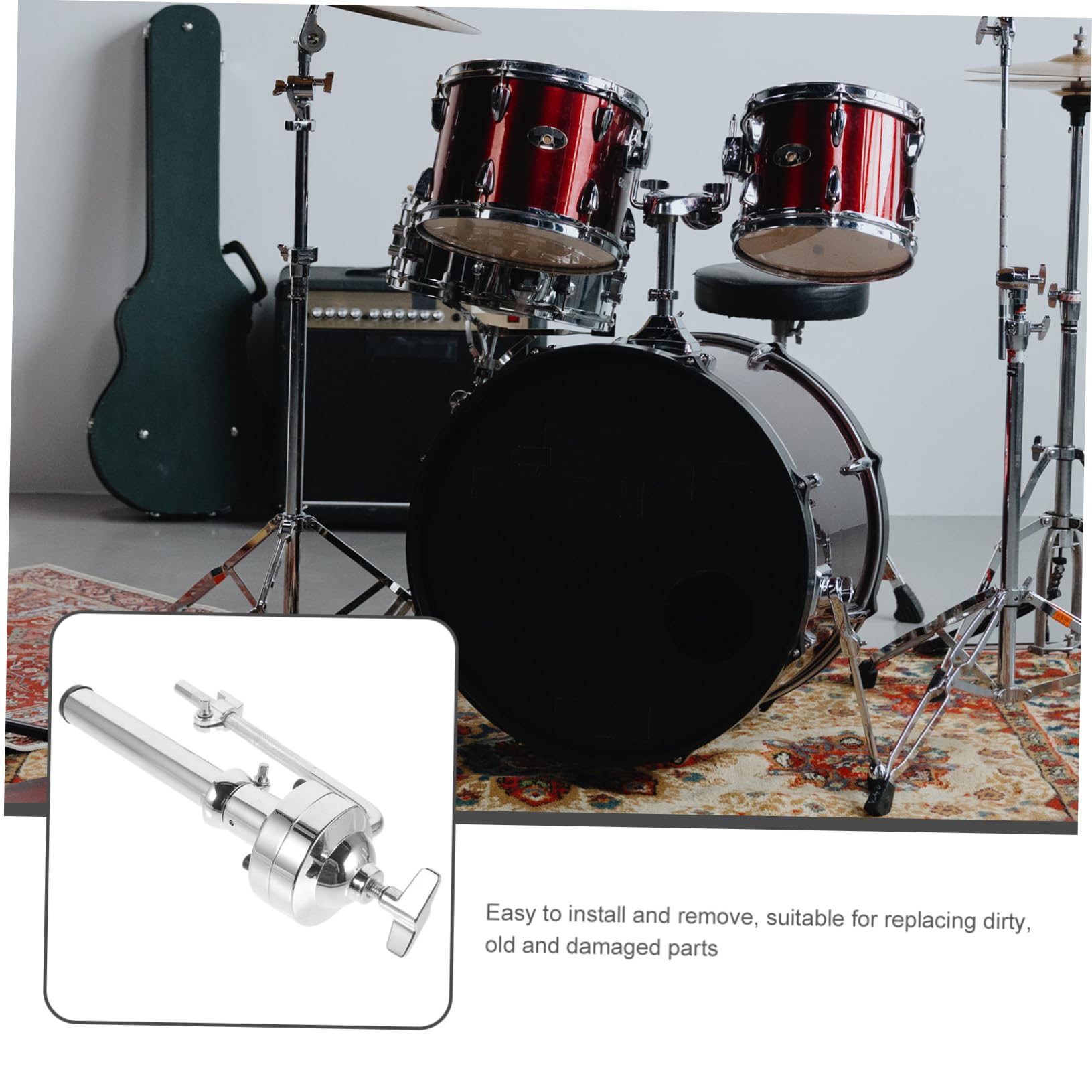 Per Tom Drum Bracket Per Percussioni Accessorio Per Batteria Musicisti e Studenti