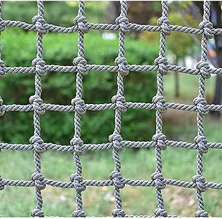 HCQW Cargo net Climbing Kids Climbing Net for Kids Safety Nets Cargo Rope Ladder Netting for Balcony Stair Playground for Tree House,Obstacle Training (Size : 4 * 6m(12.12 * 18.18ft))