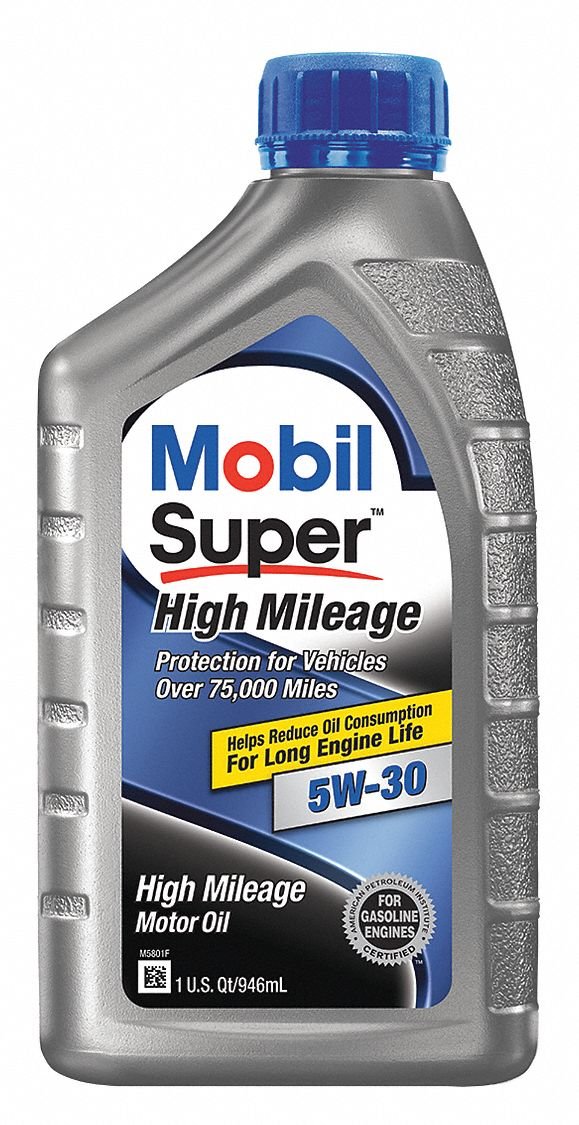 MobilSuper High Mileage 5W-30, 1 qt. 112906 (1)