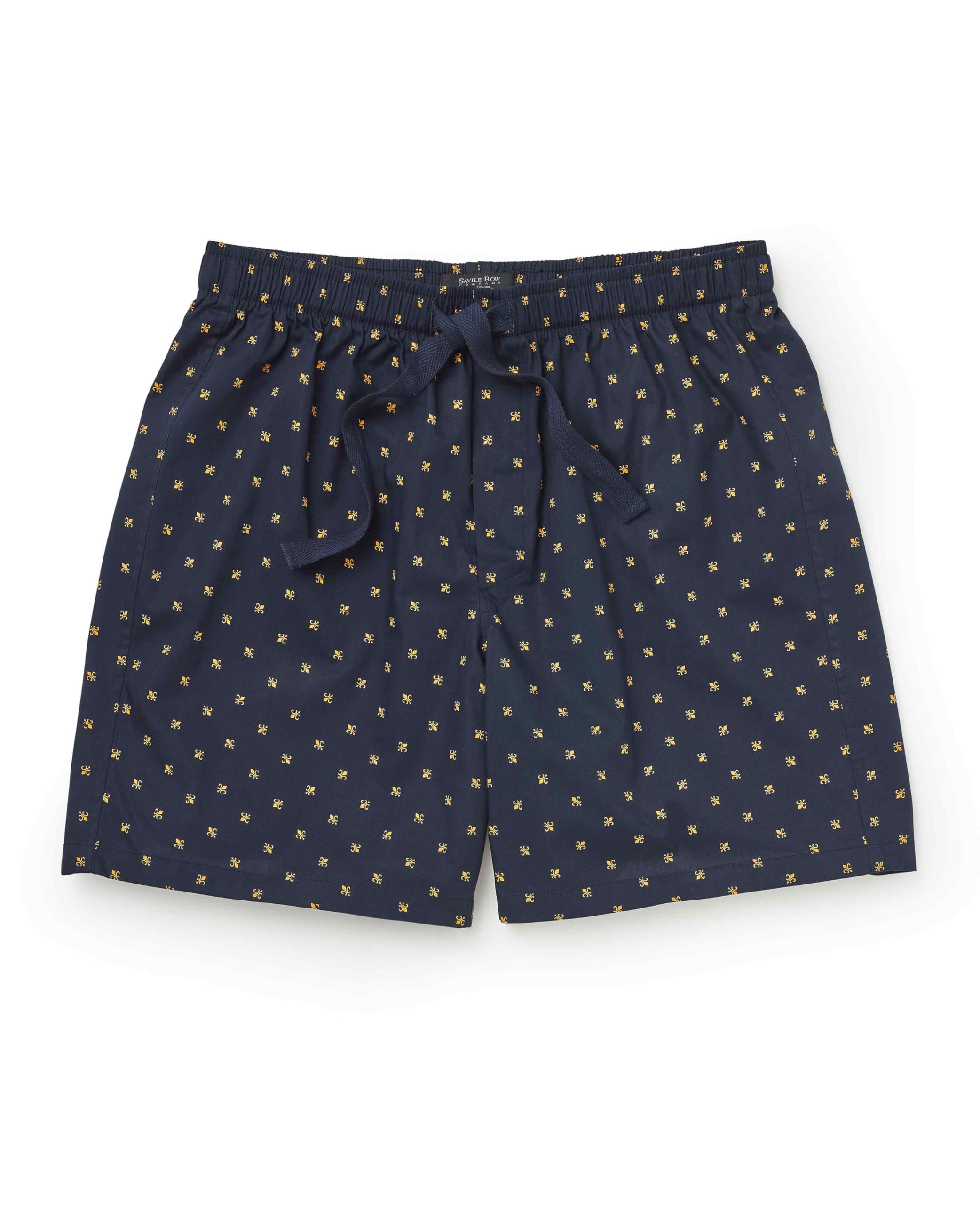 the savile row company london Luxury Mens 100% Cotton Soft Pyjama Bottoms Lounge Shorts-picture-18