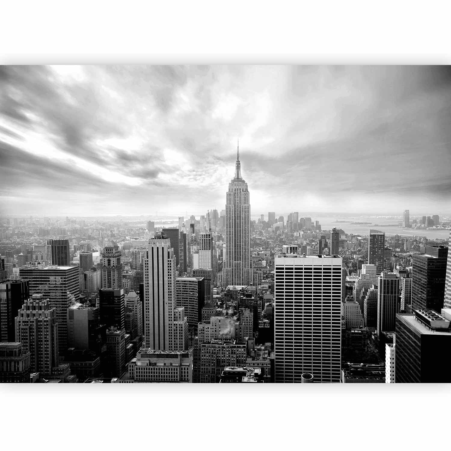 Carta da Parati Moderna per Soggiorno, New York, 400x280 cm | Fotomurali in TNT, Decorazione da Muro XXL, Carte da Parati Moderne, Produzione Europea