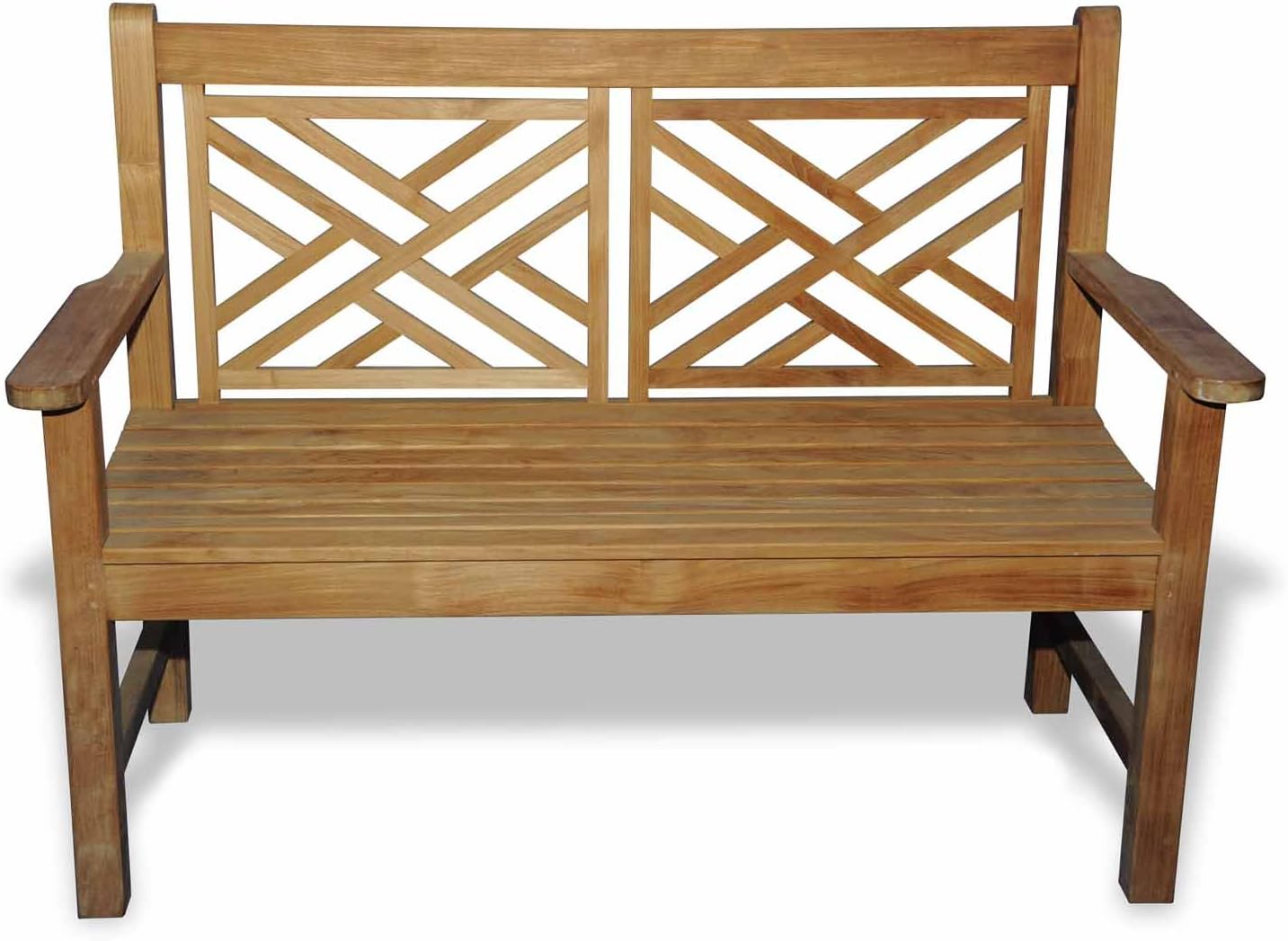 Regal Teak Chippendale Bench