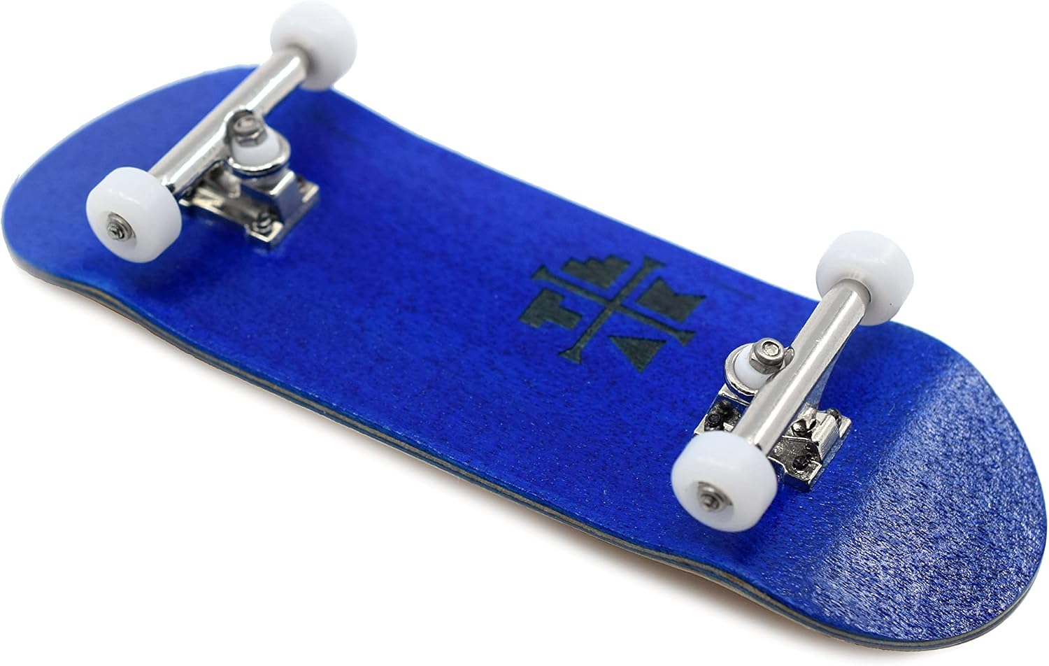Teak Tuning Prolific Complete 32mm Fingerboard with Prodigy Trucks - Pre-Assembled - Blue Blizzard Edition - Upgraded Components, Pro Board Shape and Size, Bearing Wheels, and Locknuts