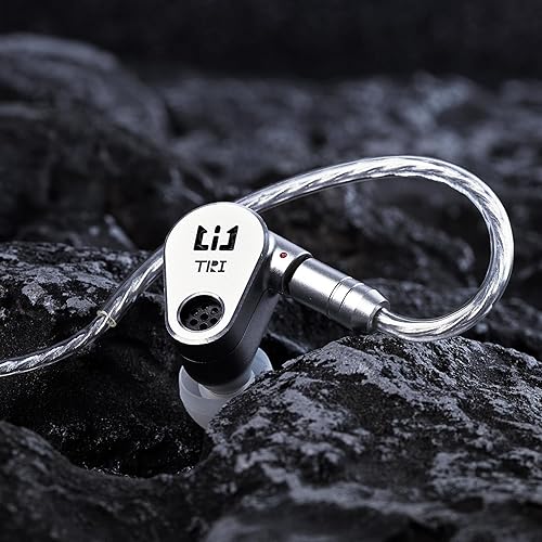 Miniatura 10 de EZ EAR KZ AS10 Auriculares de alta fidelidad con cable en auriculares con monitor de oído, 5 armadura equilibrada 5BA con cable con cancelación de