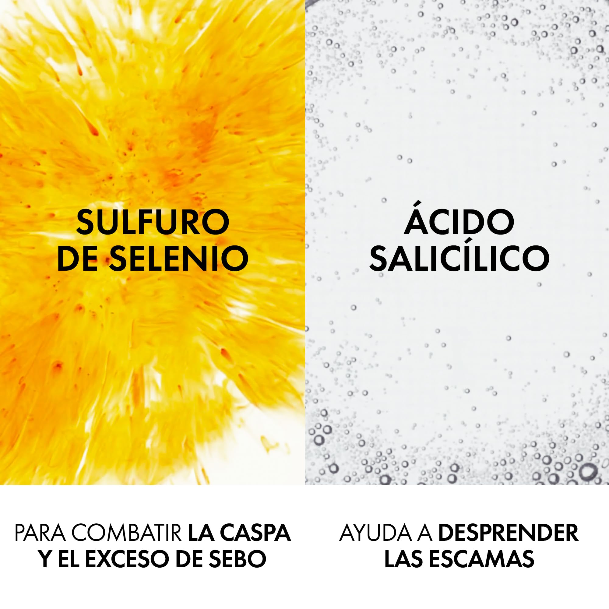 Vichy Dercos Eco-Ricarica Shampoo Anti-Forfora DS per Capelli Secchi, Azione Anti-Prurito e Anti-Ricomparsa, Arricchito Con Selenio, Formato Eco-Ricarica, 390 ml