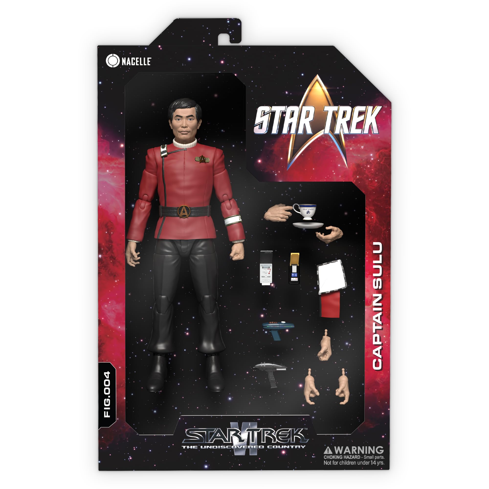 The Nacelle Company - Star Trek VI: El país descubierto - Figura de acción del Capitán Sulu