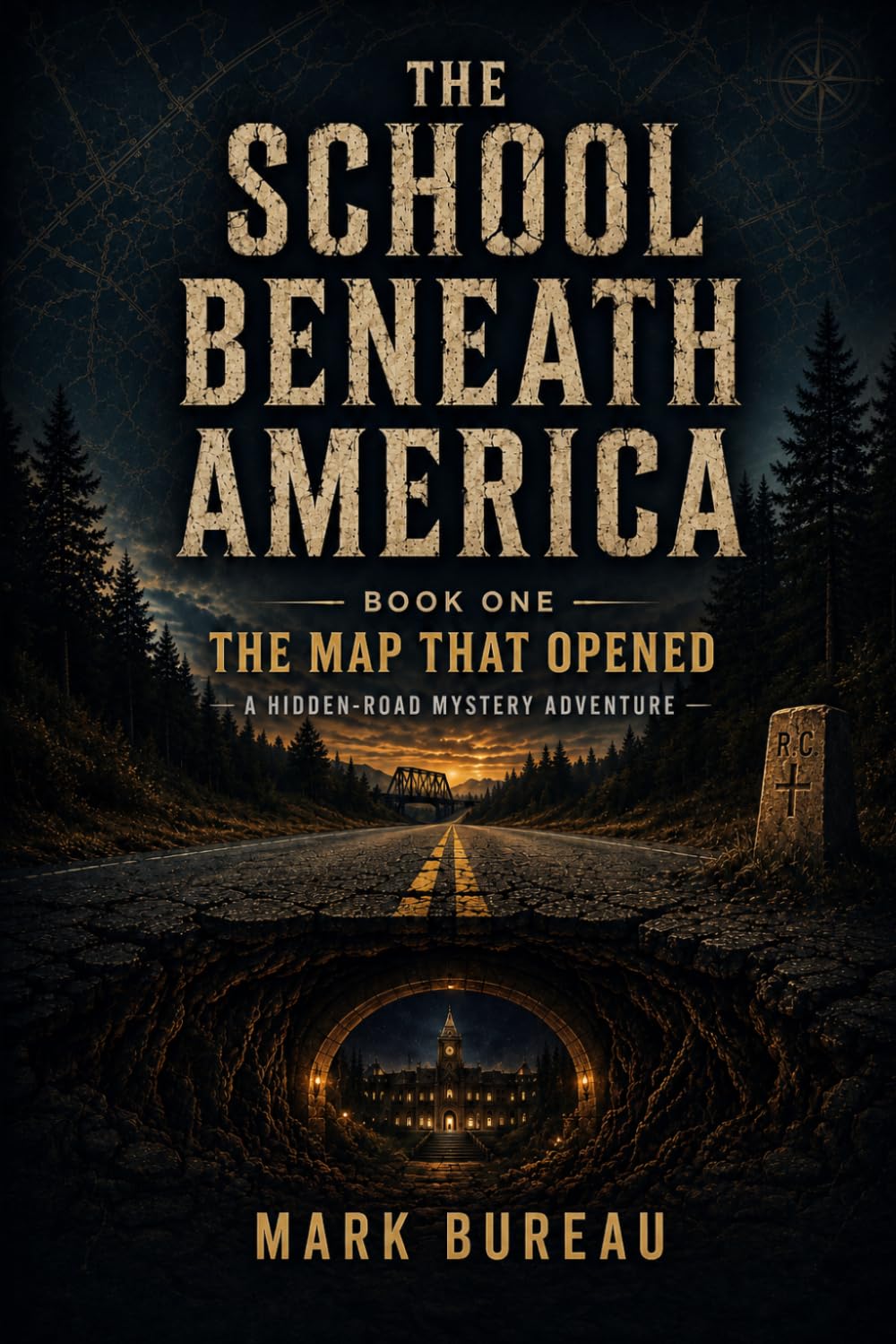 The Map That Opened: A Hidden-Road Mystery Adventure (The School Beneath America)