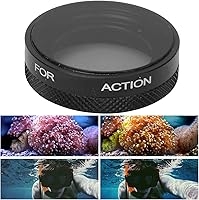 Vista 6 de Osmo Action 1 - Filtro de lente para cámara de acción, filtro de lente Osmo Action nd para DJI Osmo Action nd Filter Camera CPL Circular Polarizer