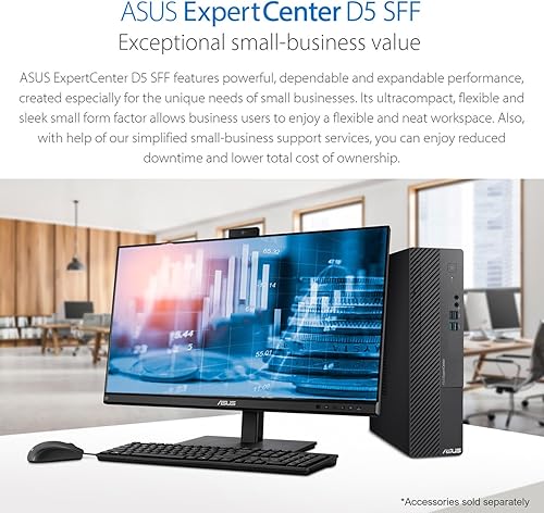 Miniatura 2 de ASUS PL63 Mini Business - Escritorio Intel Core i5-1135G7, 16 GB de RAM, SSD PCIe de 512 GB, RJ-45, puerto de pantalla, HDMI, Wi-Fi, Windows 11 Pro,