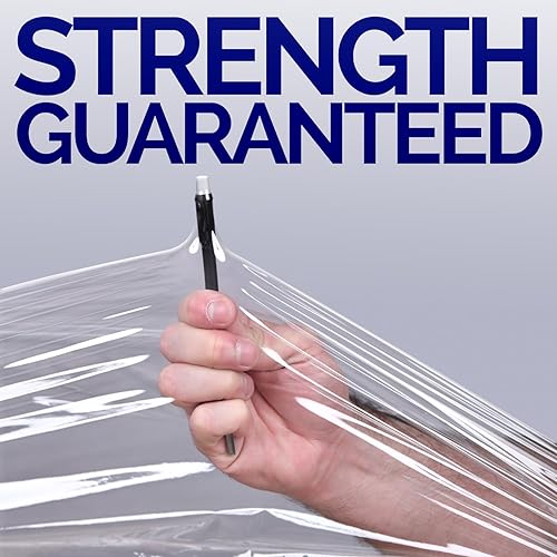 Miniatura 40 de International Plastics Co. Película elástica de plástico de 18 pulgadas 1200 pies 500% de capacidad de estiramiento