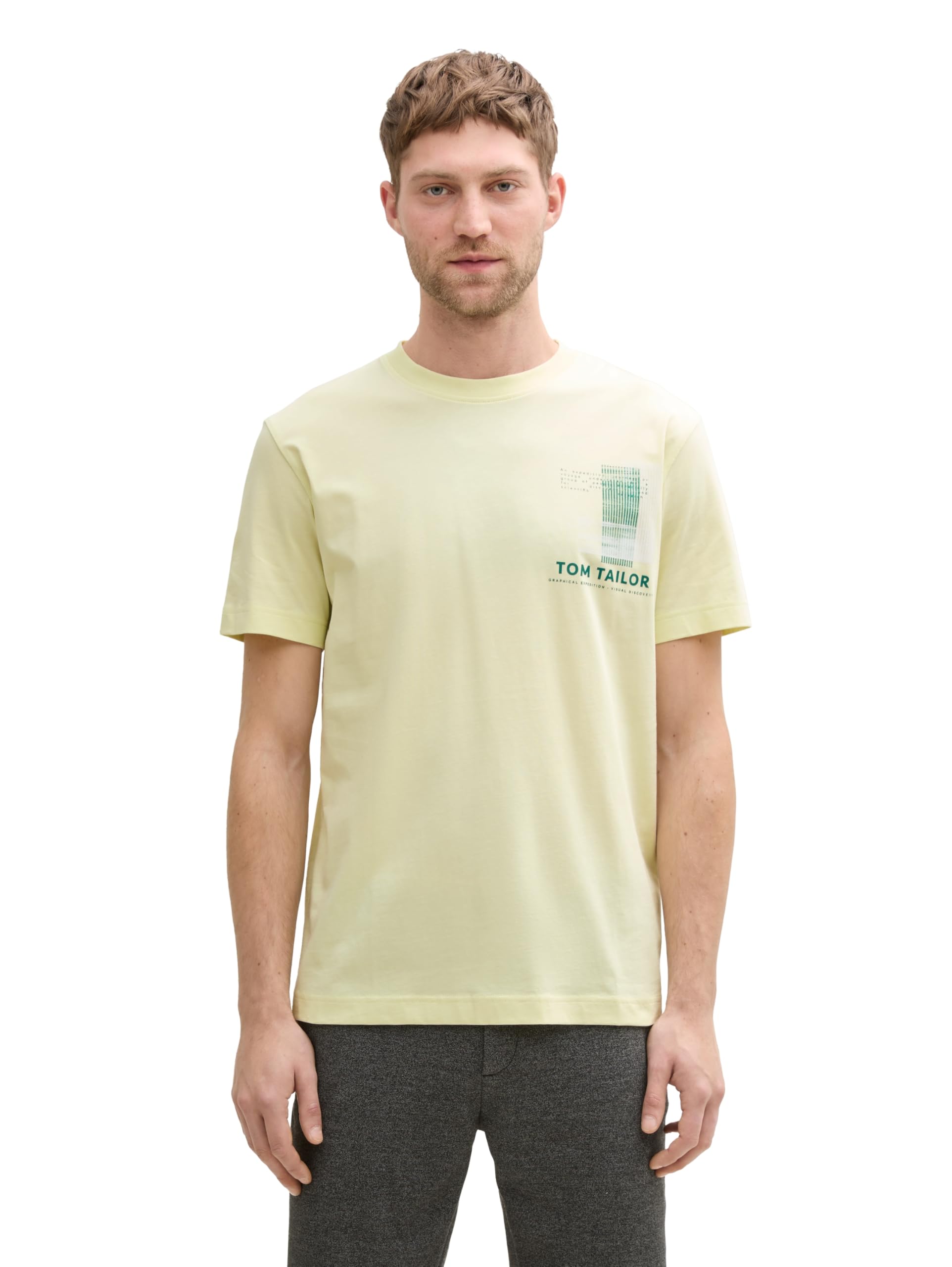 Tom Tailor Herren T-Shirt mit Print