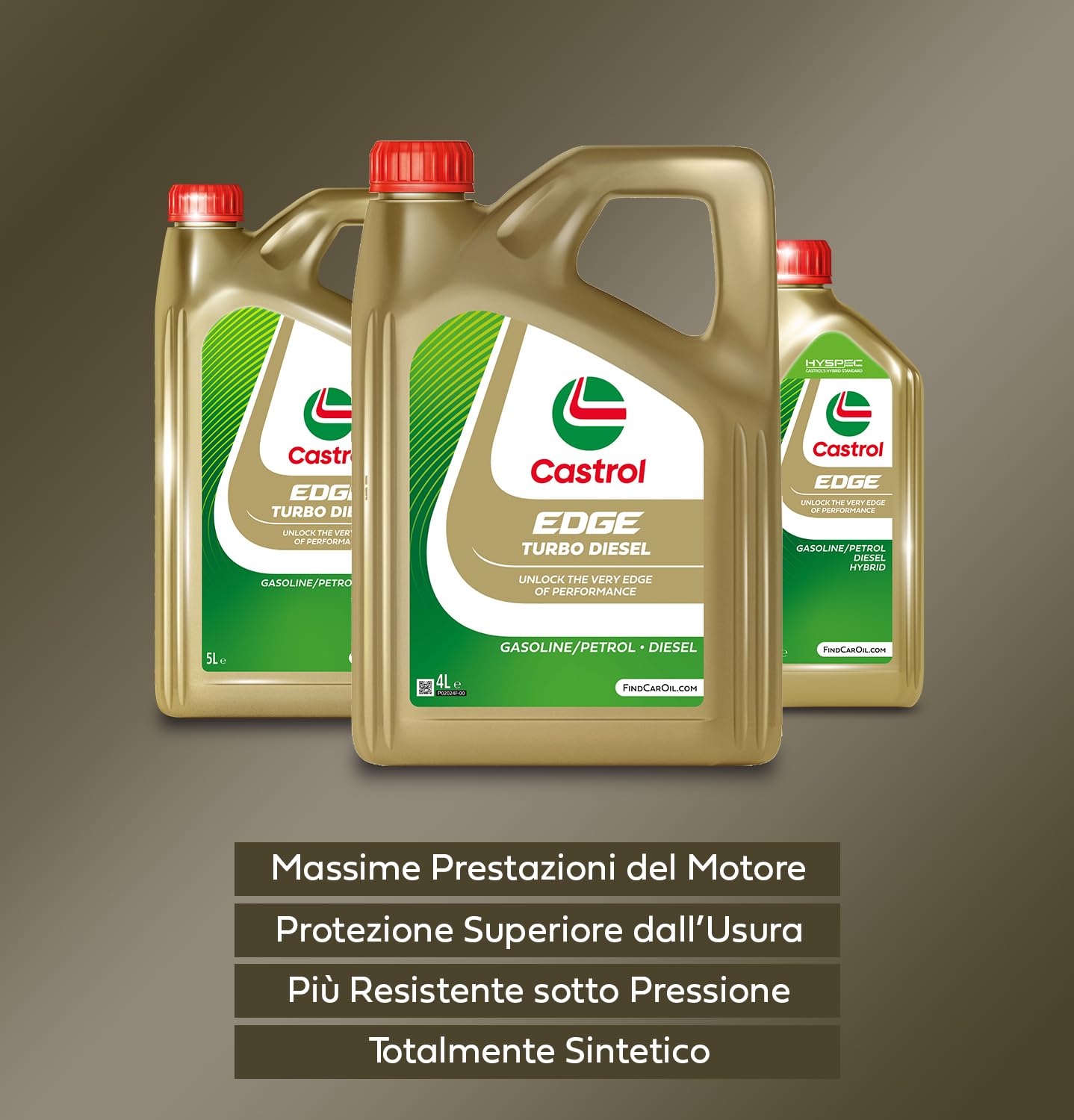 Castrol EDGE 5W-30 LL Olio Motore, 5L