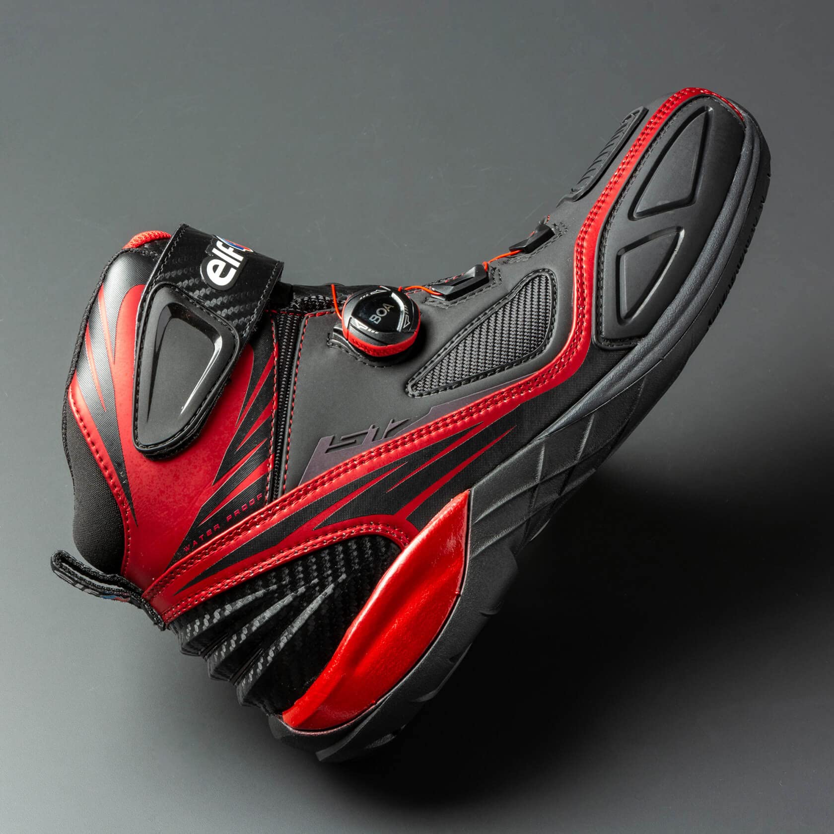 Elf ELS17 Riding Shoes, Red, US Men