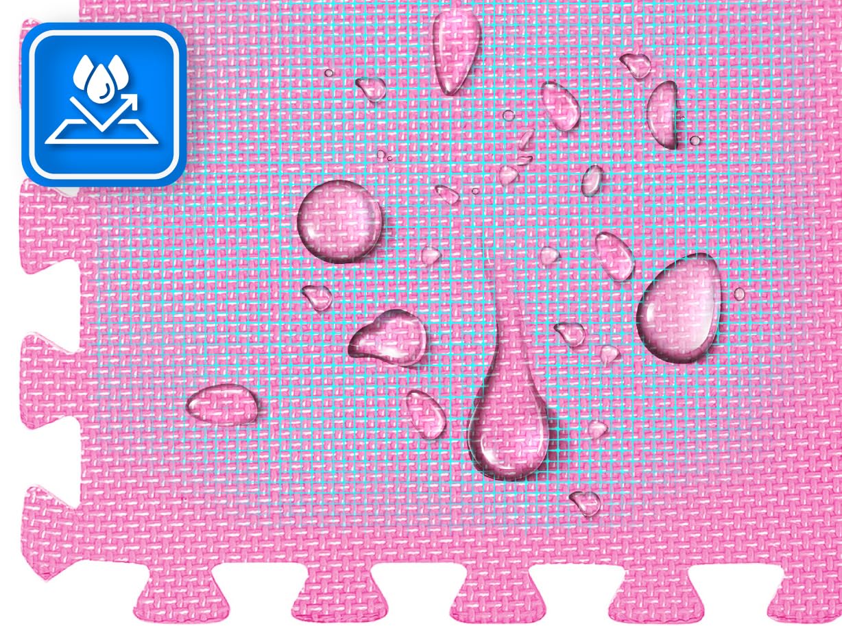 THUNDER Mata EVA 60x60 cm – antypoślizgowa, wodoodporna podkładka pod sprzęt treningowy.