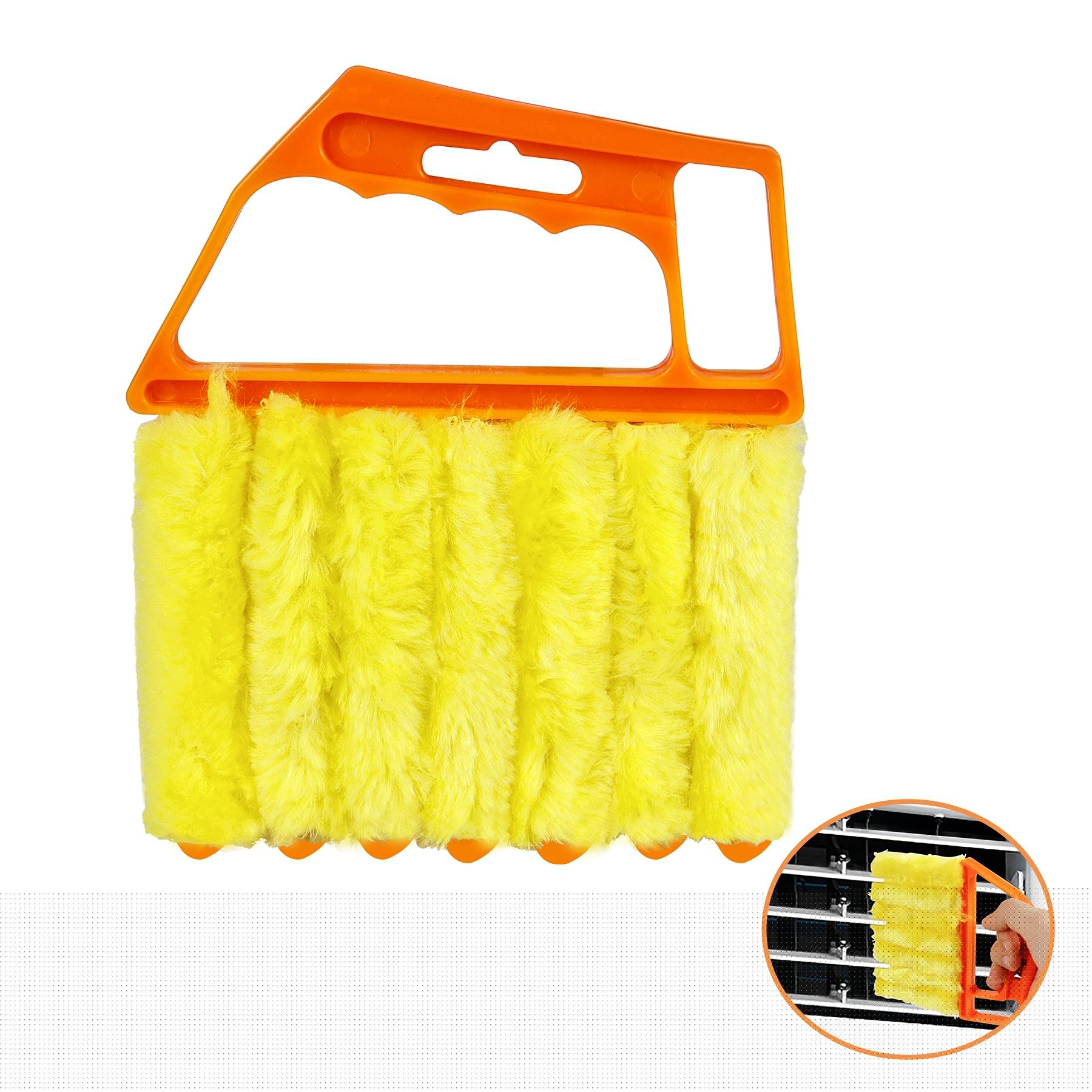 LBG Products Window Blind Cleaner Duster Brush with Hand-held, Dirt Cleaner Tools for Window Blinds Air Conditioner Jalousie