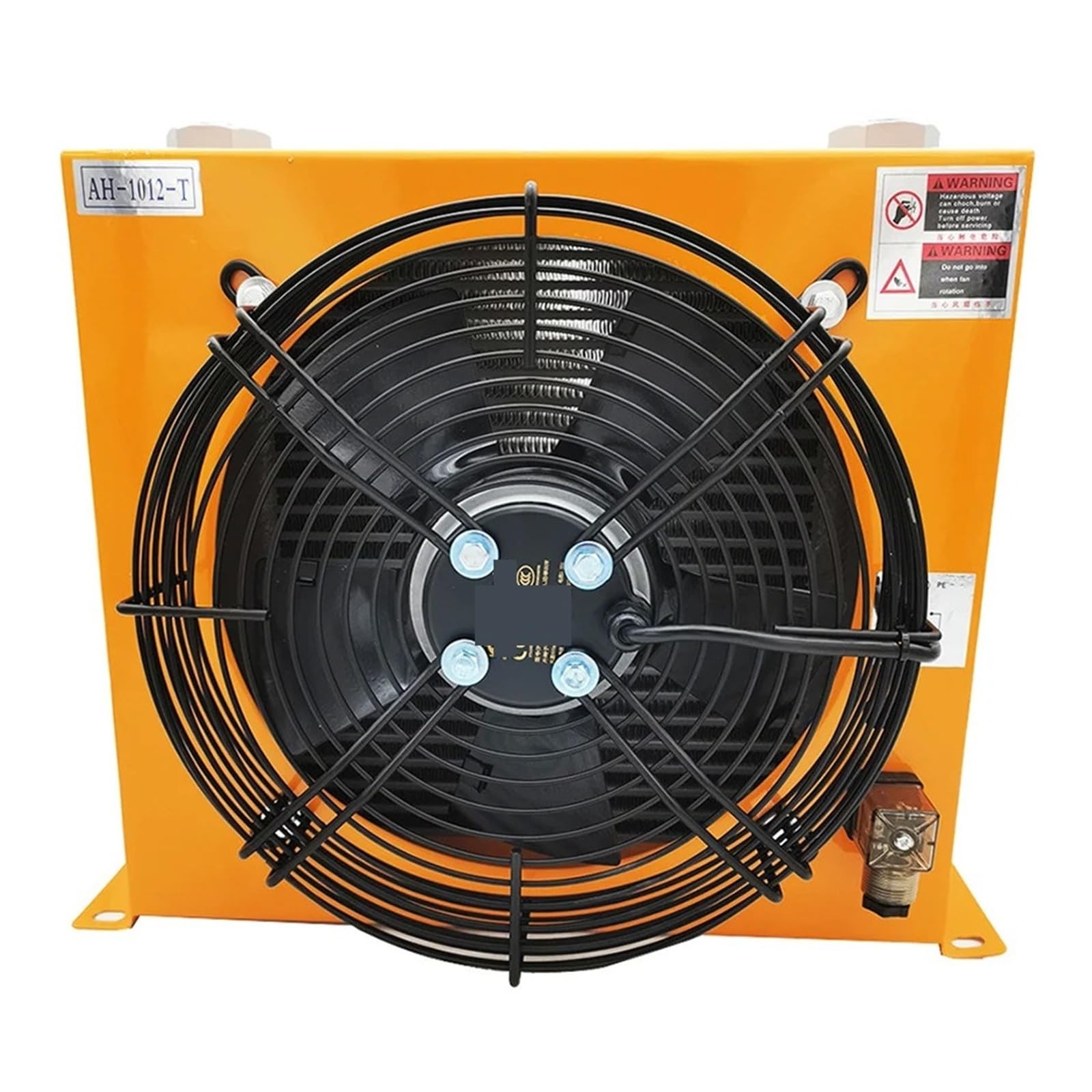 AH1012T 100L/MIN Radiatore aria idraulico Radiatore olio raffreddato ad aria Radiatori olio idraulici in alluminio con alette a piastra Operazione stabile