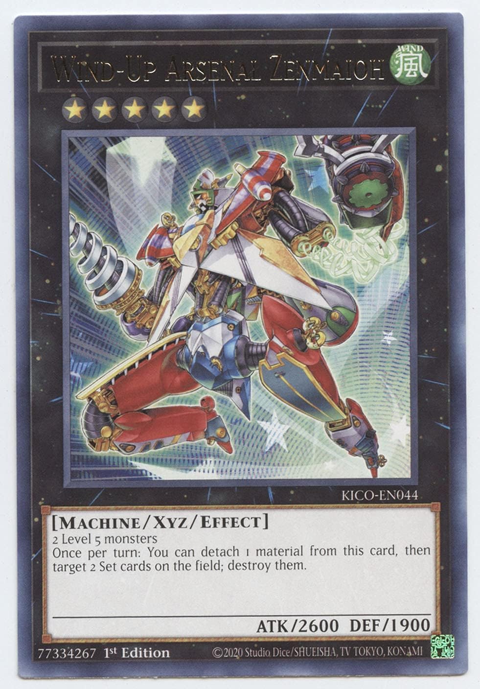 Wind Up Zenmaioh Secreto 1st Carta Yugioh | Meses Sin Interés