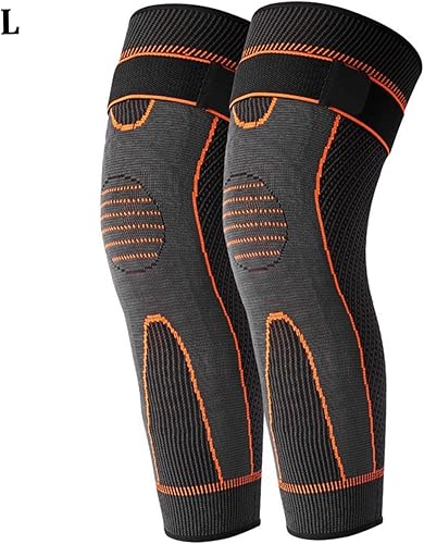 Miniatura 3 de Gcroet Rodillera de turmalina acupresión rodillera autocalentable soporte moldeador ajenjo accesorios de fitness naranja L