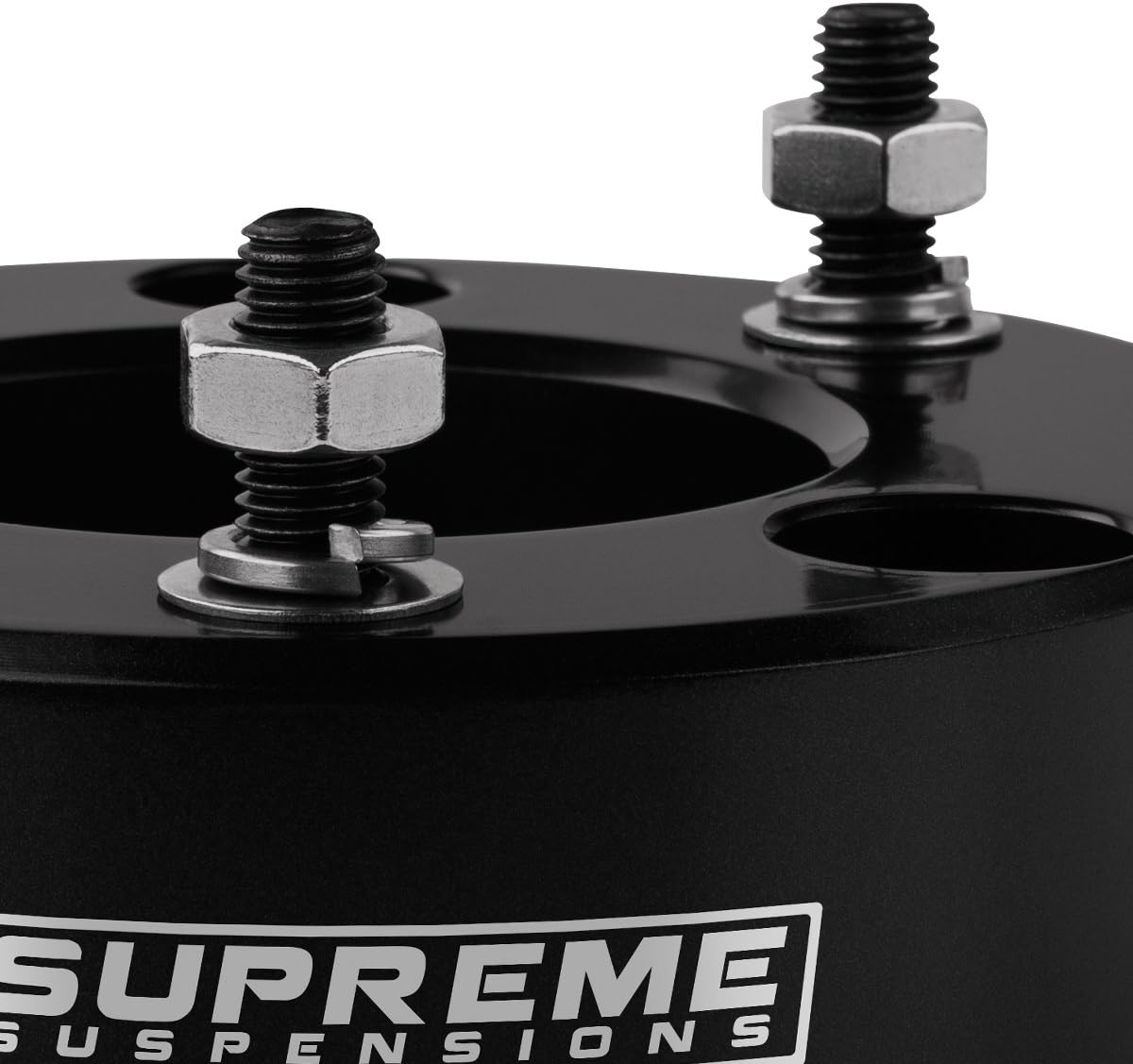 Supreme Suspensions - 3" Full Lift Kit for 2004-2022 Ford F-150 2WD - T6 Billet Aluminum Front Strut Spacers with Dual Pin Rear Lift Blocks and U-Bolts Lift Kit