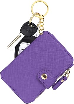 M-Plateau RFID Blocking Slim Keychain Wallet for Women