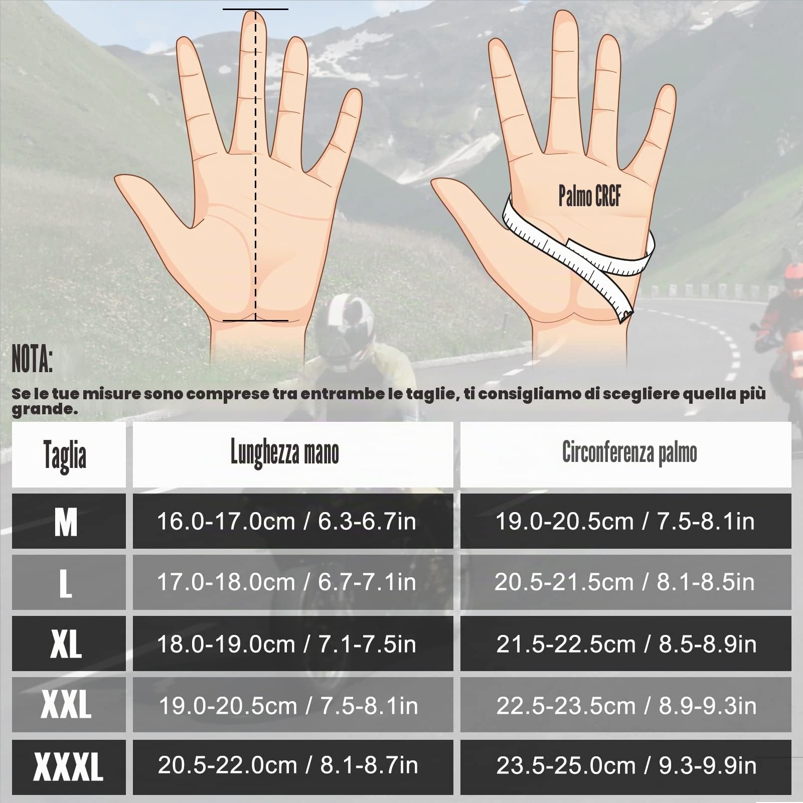 COFIT Guanti da Moto, Touchscreen sulle Dita, Guanti per corse in Motocicletta, per ATV BMX MTB Bicicletta, Arrampicata, Motocross e Altri Sport All'aperto