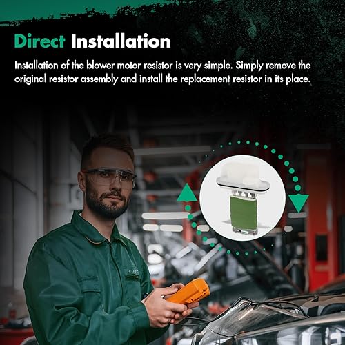 Miniatura 294 de SCITOO Resistencia de motor de ventilador HVAC para 2008-2013 para Chrysler 300/2008-2016 para Town & Country/2008-2010 para Dodge Charger/2008-2018