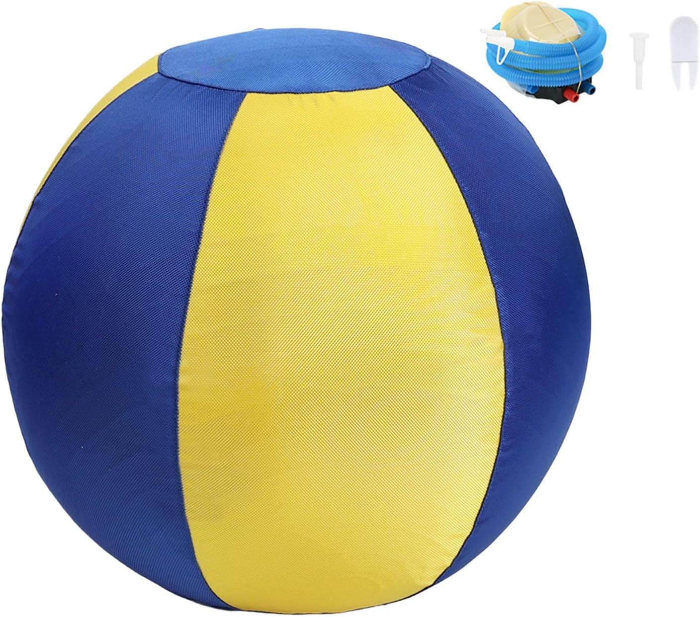 PlayPaws Inflatable Pet Training Toy with Zipper for Venting Energy,Interactive Chew Play for Active Dogs Indoor Outdoor