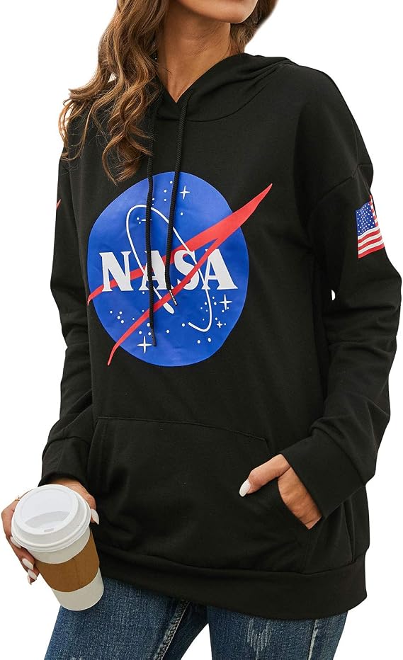Women NASA Shirt Graphic Tees Vintage Space Shirt Science Teacher T Shirt
