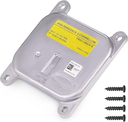 Módulo de faros delanteros compatible con Ford Explorer 2016 2017 2018 2019 Reemplazo para FB53-13B626-B FB5Z-13C788-B, controlador de faros