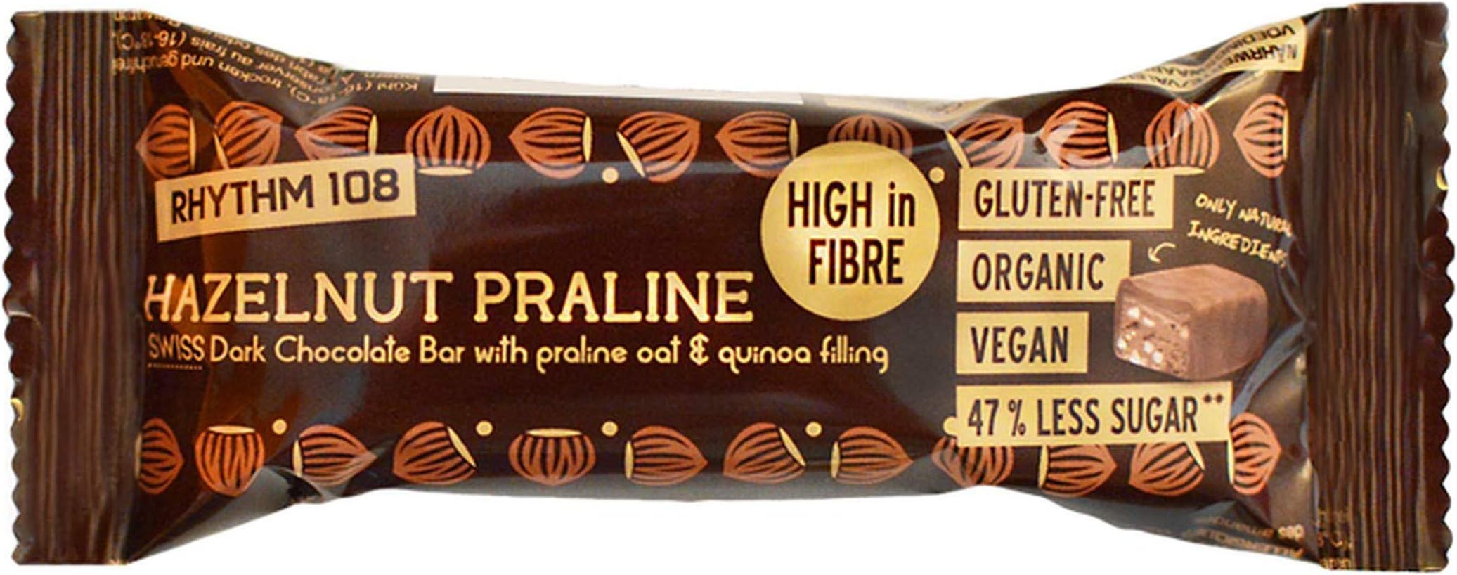 RHYTHM 108 HAZELNUT PRALINE 33g