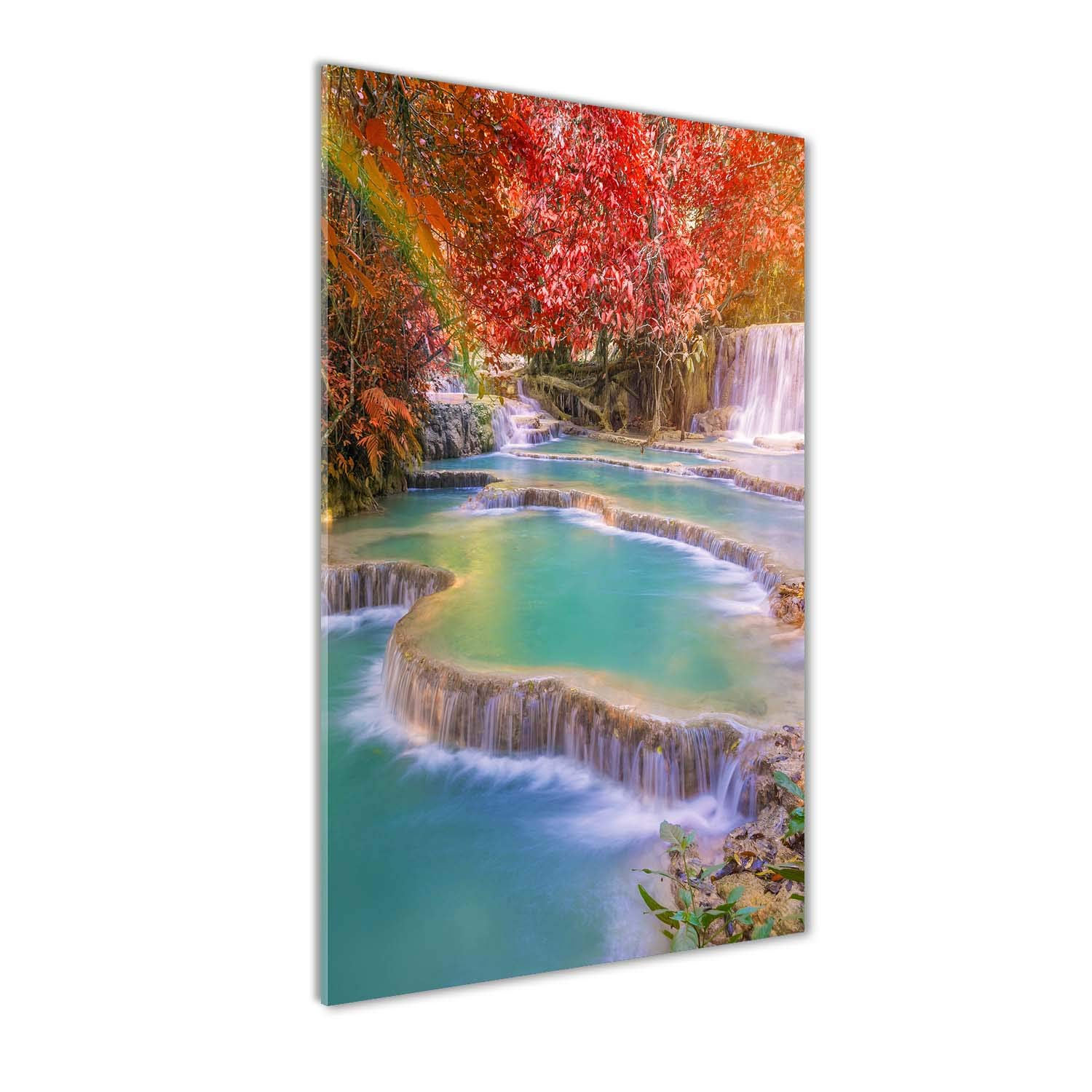 Tableau panoramique sur verre pour raviver un salon sombre
