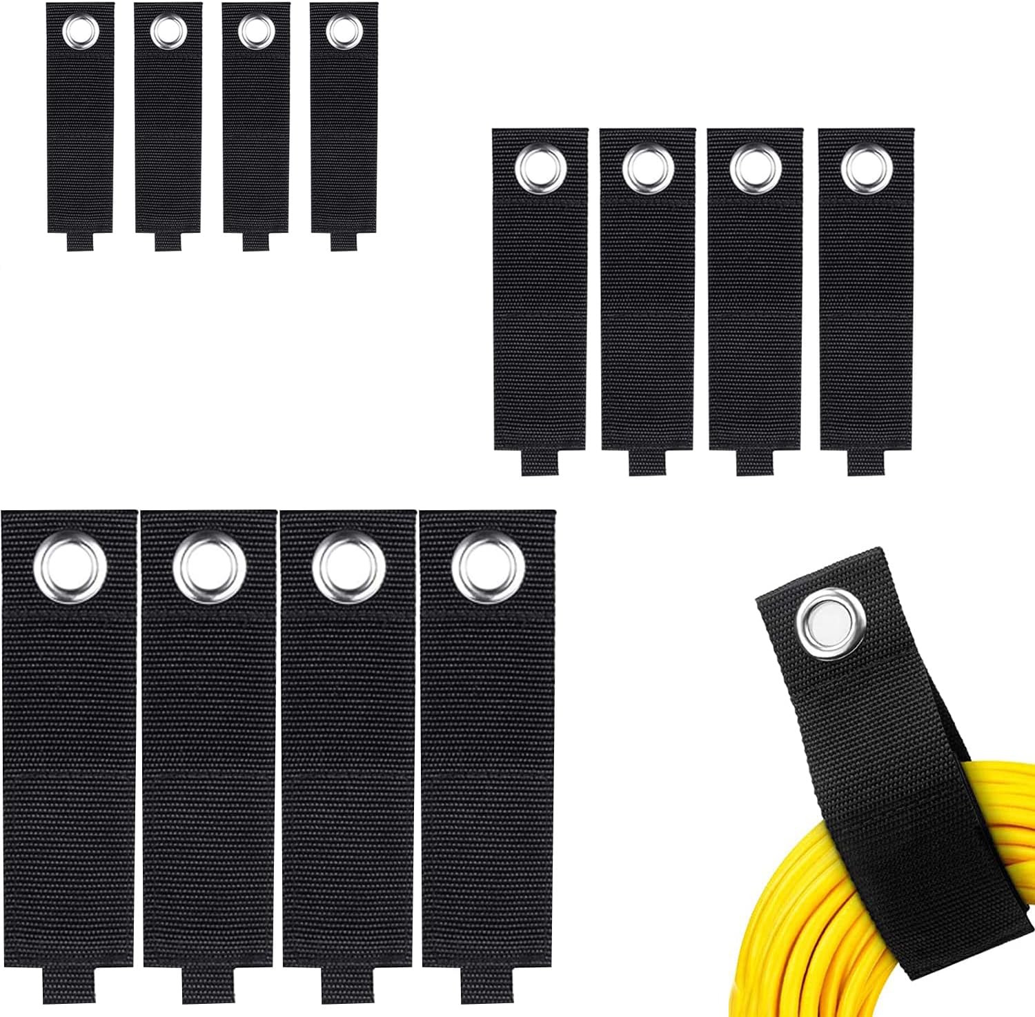 Extension Cord Holder Organizer 12 Pack Heavy Duty Storage Straps Cord
