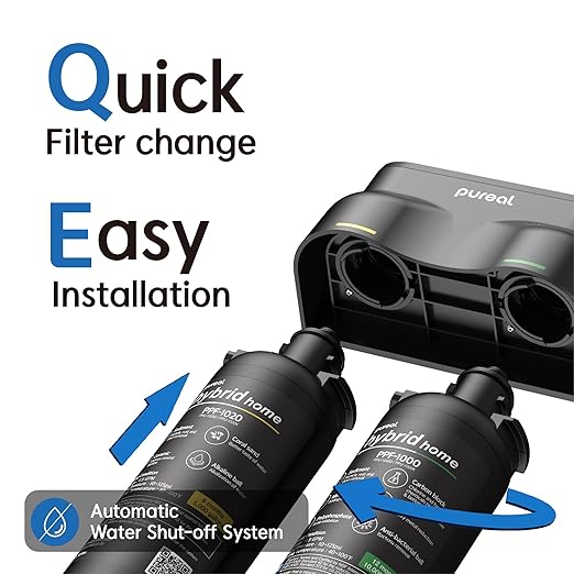 Filtro Purificador de Agua Bajo Mesada Pureal 2 Etapas 10" miniatura 5