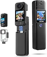 SJ~CAM C300 Pocket Camera de Ação,Gravação de Vídeo com Campo de Visão Amplo de 154°, Estabilização em 6 Eixos, Resistente à água Até 30m