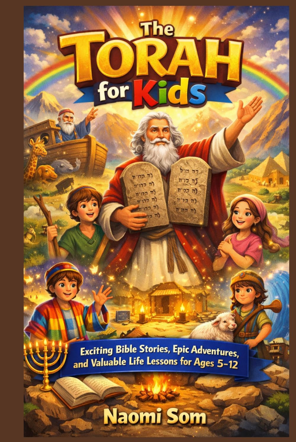 The Torah for Kids: Exciting Bible Stories, Epic Adventures, and Valuable Life Lessons for Ages 5-12