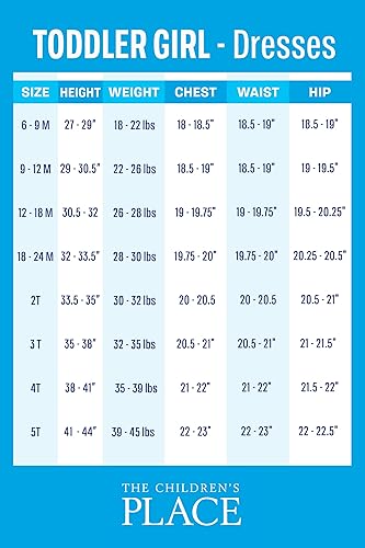 Miniatura 3 de The Children's Place Baby One Size and Toddler Girls Short Sleeve Casual Dresses