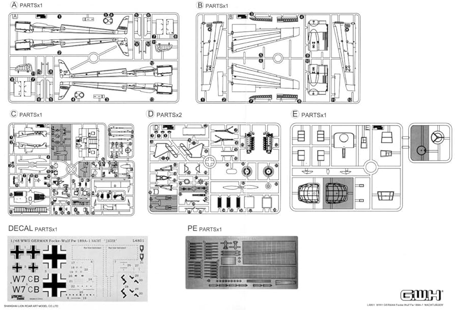 Amazon | グレートウォールホビー 1/48 第二次世界大戦 ドイツ軍