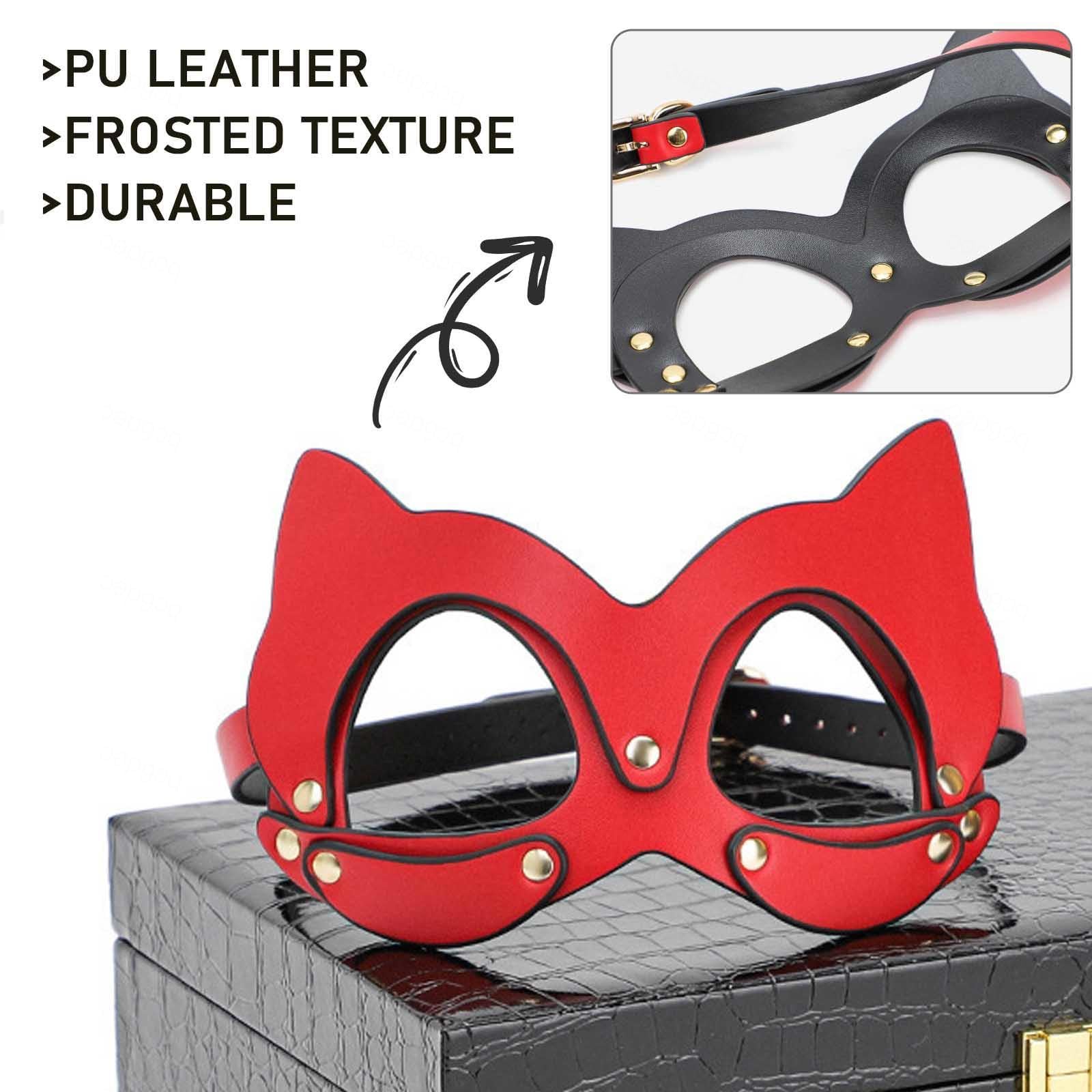 Bondageset Fessel Set Profi Leder Bondageset Fessel Set Anfänger Männer Frauen Bett Extrem Bettfesseln Sex Fesseln Frau Hände Füße Hals Sehr Sexy,8-pieceset+storagebox