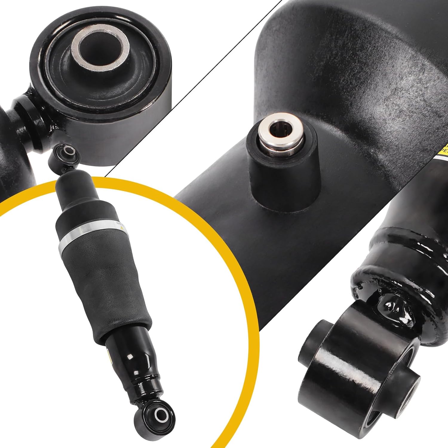 Rear Air Strut Shock Absorber Compatible with 2004-2010 Infiniti QX56 2005-2015 Nissan Armada 4WD Replace# 56200-ZC01B, 56200-ZQ20C, 56200-ZV60A